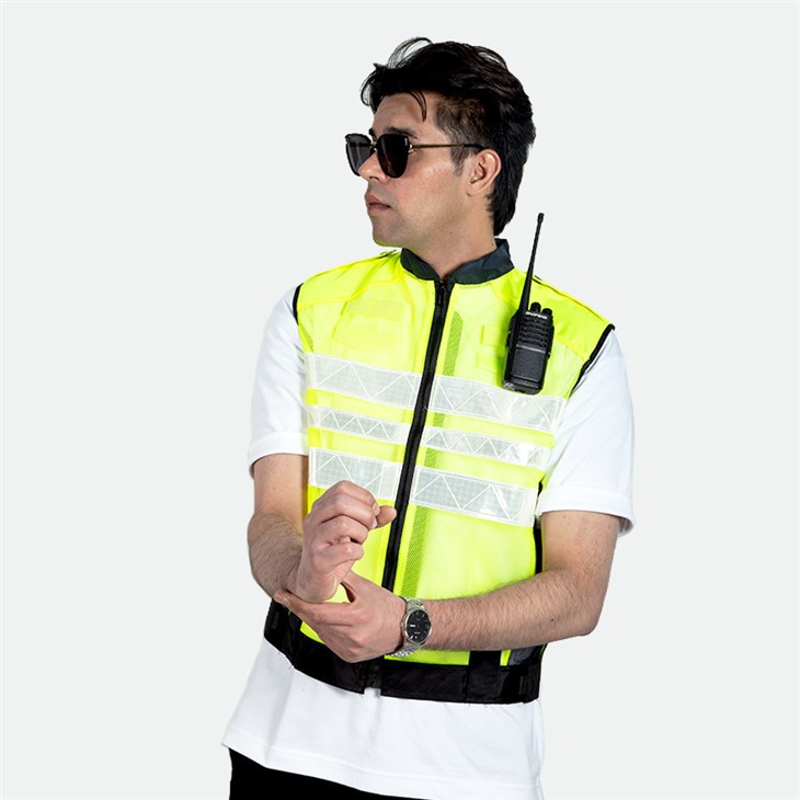 Jaket Keselamatan Menunggang Hi Vis Mesh