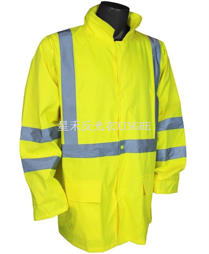 Hi Viz Jaket Hujan Ringan