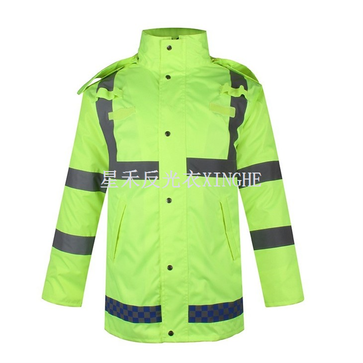 Baju Hujan Reflektif Keselamatan