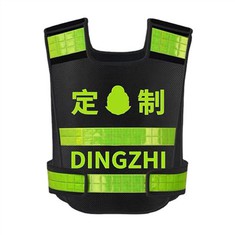 Jaket Keselamatan Trafik Hitam