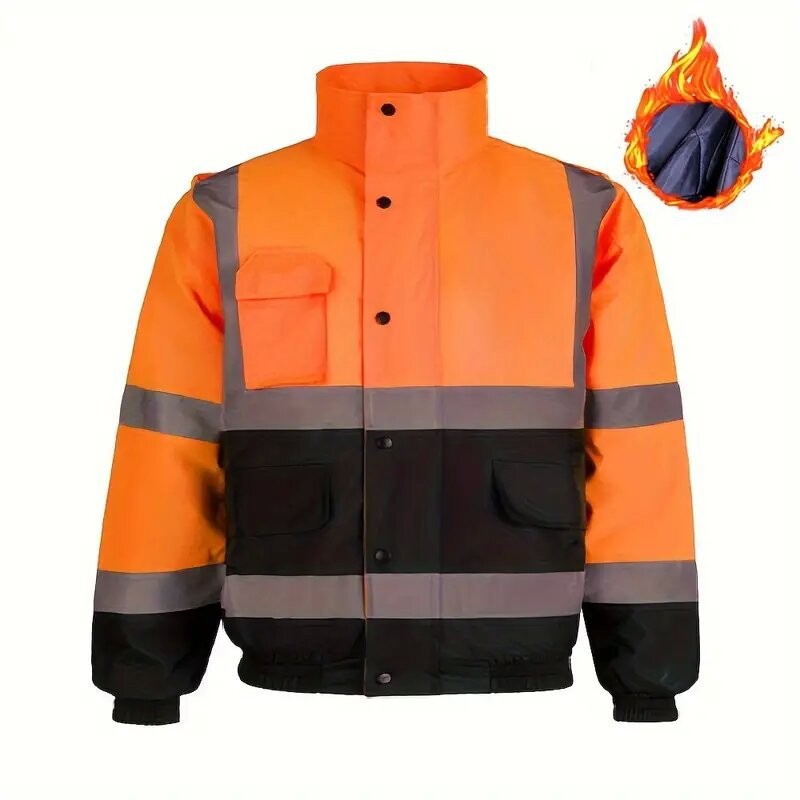 Jaket Keselamatan Keterlihatan Tinggi