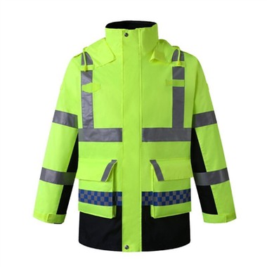 Kot Jaket Keselamatan Kapas Reflektif Selamat, Hangat dan Bergaya